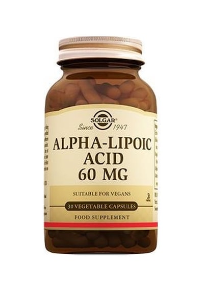 Solgar Alpha Lipoic Acid 60 Mg 30 Kapsül