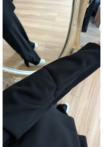 Kahijab Liora Premium Rayon Takım - Siyah Siyah