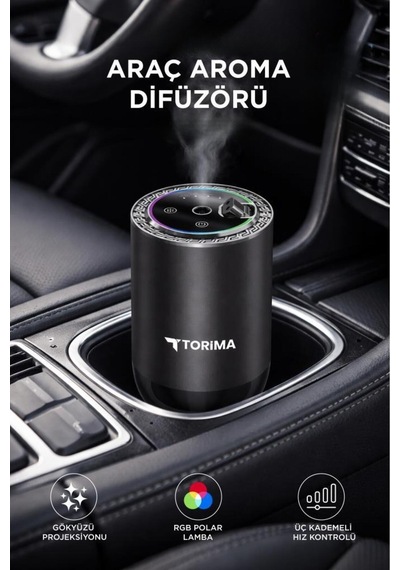 Torima Tcf-04 Araç İçi Hava Nemlendirici & Hareket Algılamalı Koku Makinesi Blue Men Esansı Aromaterapi Difüzör Araç Kokusu Torima Tcf-04 Araç İçi Hava Nemlendirici & Hareket Algılamalı Koku Makinesi Blue Men Esansı Aromaterapi Difüzör Araç Kokusu