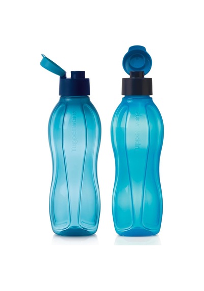 Tupperware  Eco Şişe Suluk Kolay Kapak 750 ml Deniz Mavisi 2'li