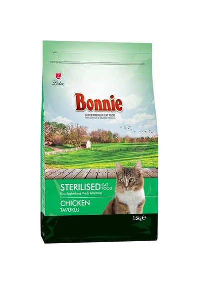 Kuru Kedi Maması, Tavuklu, Yetişkin, Kısırlaştırılmış, Tüm Yaş Ve Irklar, 1.5 Kg