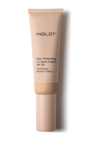 Inglot Cc Cream Spf 30 Cilt Tonu Eşitleyici Vegan Ten Kremi 505 Cc 505 Sıcak Bej