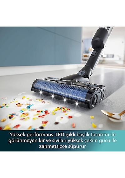 Philips Aqua Trio 9000 Seri XW9463/11 Islak & Kuru Temizlik Kablosuz Dikey Süpürge