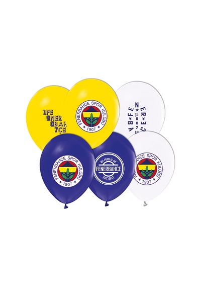 Fenerbahçe Baskılı Balon 5'Li
