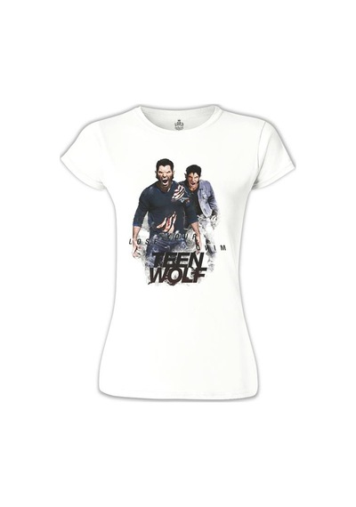 Teen Wolf - Lose Your Mind Beyaz Kadın Tshirt 001