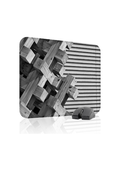 Brütalist Tarz Kaymaz Dikişli Kauçuk Oyuncu Mousepad V2 - 48x40 Xl Gaming Mouse Pad Fare Altlığı