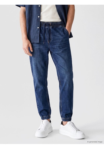 Lcw Jeans İndigo 780 Jogger Fit Erkek Jean Pantolon