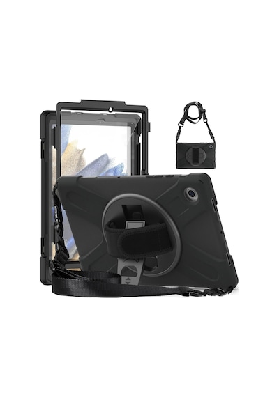 Mey İthalat Lenovo M10 Plus 10.6 125fu/128fu Kılıf Amazing Tablet Kapak - Siyah Arka Kapak