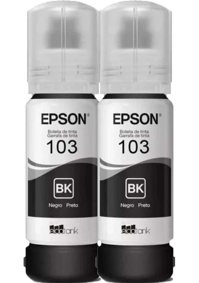 Epson 103 EcoTank L3266 İkili Siyah Mürekkep Kartuş Seti