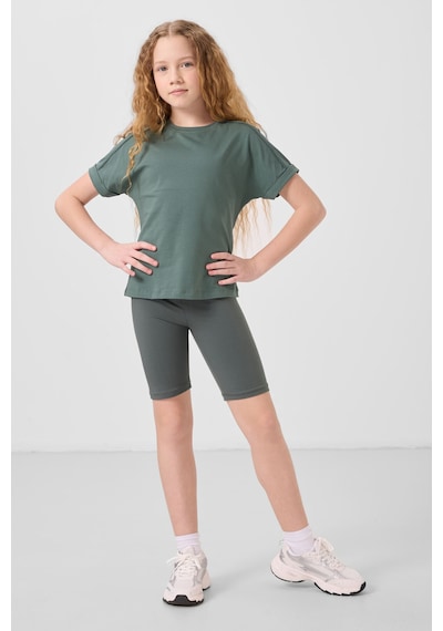 Oversize Fit O Yaka Basic 3lü Paket Beyaz-koyu Bej-açık Yeşil Kız Çocuk T-shirt - 75182 Beyaz-koyu Bej-kaktüs Oversize Fit O Yaka Basic 3lü Paket Beyaz-koyu Bej-açık Yeşil Kız Çocuk T-shirt - 75182 Beyaz-koyu Bej-kaktüs
