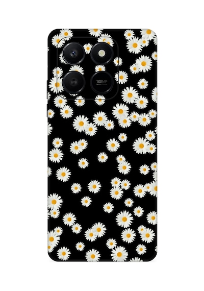 Kılıfland Honor X7d Uyumlu Kılıf Boutique Baskılı Resimli Papatyalar Pcode -018 Çok Renkli