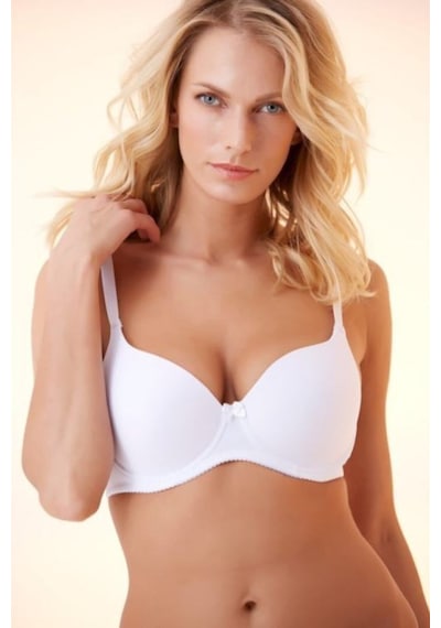 D Kit Boutique Kadın Soft Cup Dolgusuz Büyük Beden Sütyen Açık Ten