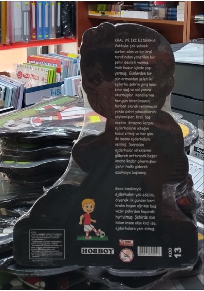 Ahşap Puzzle Futbolcu Hikayeli Arkası Hikayeli Kod 13