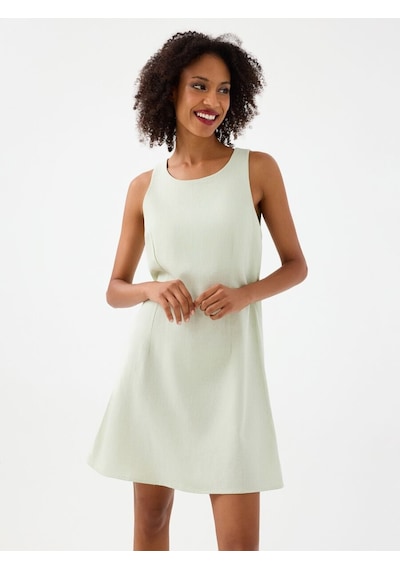 LOFT Regular Fit Kadın Elbise Lf2040150 Q1.v1 Mint Yeşili