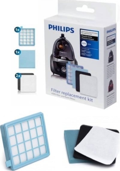 Philips Phılıps Fc 9323/07 Powerpro Uyumlu Compact Hepa Filtre Seti Popüler