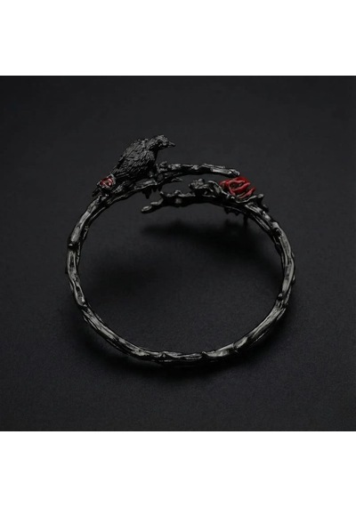 Dükkan Design Love And Deep Space Black Crow Bilekilk Antrasit