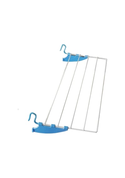 Kurufer Kalorifer Kurutma Askısı 60 CM 5 Telli Beyaz - Mavi