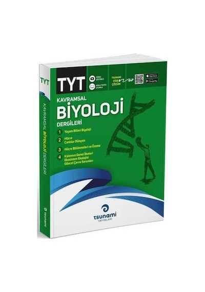 Tsunami Yks Tyt Biyoloji Kavramsal Dergileri 4 Fasikül Tsunami