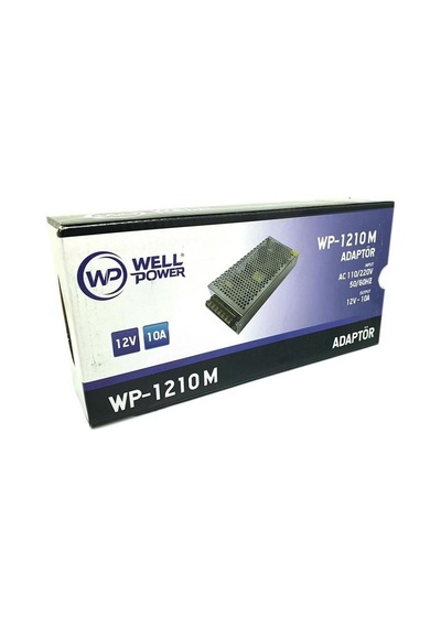 12volt 10amper Metal Kasa Adaptör