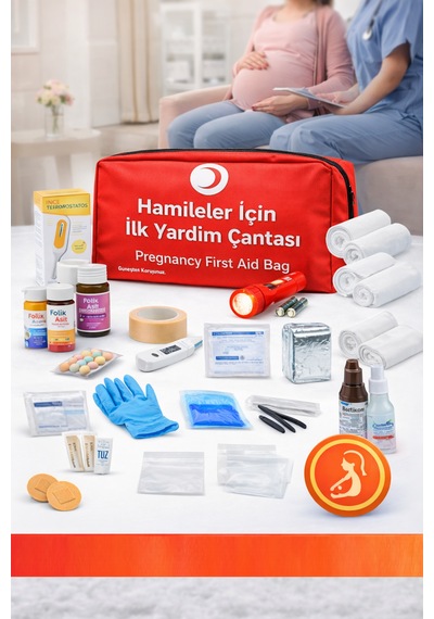 Hamile İlk Yardım Çantası, Hamileler İçin İlk Yardım Seti 50 Parça
