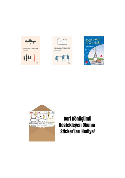Yağmurda + Yüzleşmeler + Anıtların Öyküleri + Okuma Sticker'ları