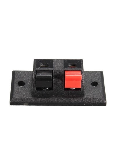 İkili Hoparlör Terminali 2cm X 5.5cm - Hoparlör Kabin Terminali - Hoparlör İkili Kabin Ses Portu