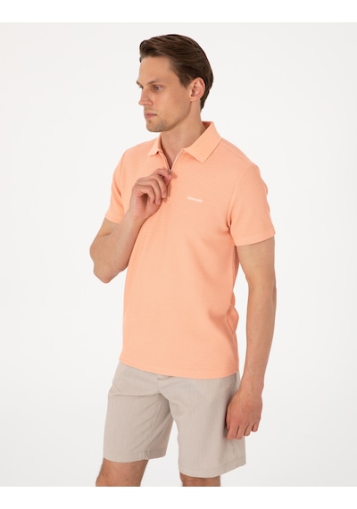 Pierre Cardin Erkek Somon Tişört 50310202-vr047 Somon