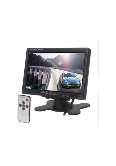 Kamyon Kamyonet  Arka Görüş 18 Led Kamera Sistemi Monitör 7 İnç