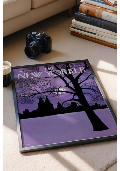The New Yorker Çerçeveli Tablo January 22 1972