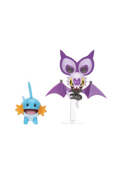 Pokemon Battle Figürler Mudkıp + Noıbat