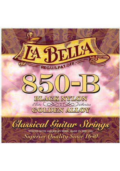Gitar Aksesuar Flamengo Tel Labella Golden Alloy Siyah Dupont 850b