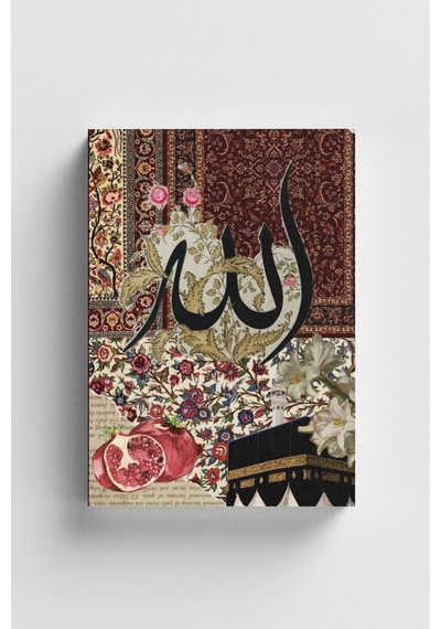 Kolaj Serisi 48 Rüyada Kâbe Yi Görmek Bullet Journal A5 Noktalı Defter Çok Renkli