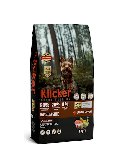 Klicker Somonlu Mini Irk Yetişkin Köpek Maması 12 KG