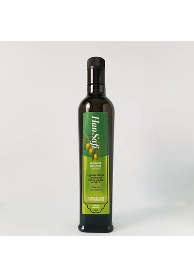 Han Safi Mudanya Trilye Zeytini Natürel Sızma Zeytinyağı Yoğun 500 Ml