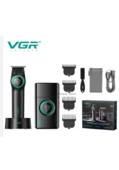 Smpkozmetik Vgr V-977 & V-377 Profesyonel Saç, Sakal Ve Günlük Tıraş Seti