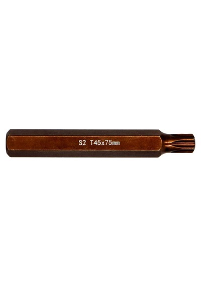 6568 Uzun Torx Bits Uç T45x75 Mm 10 Mm Saplı
