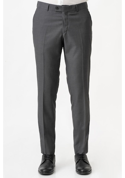 White Stone Caserta P1001 Slim Fit Düz Kumaş Pantolon Antrasit-antrasit Antrasit
