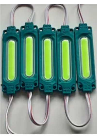 Cob Led Modül Lensli 2w Yeşil10'lu