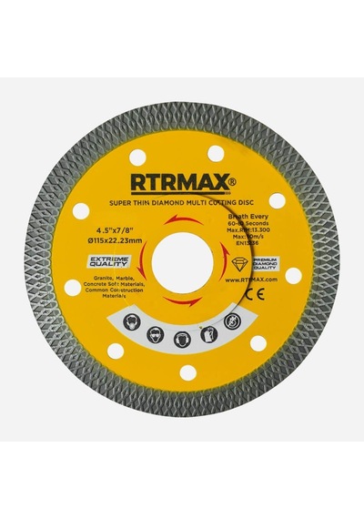 Rep180 Çapraz Dişli Hassas Kesim İnce Elmas Testere 180 X 1.6 X 22 Mm