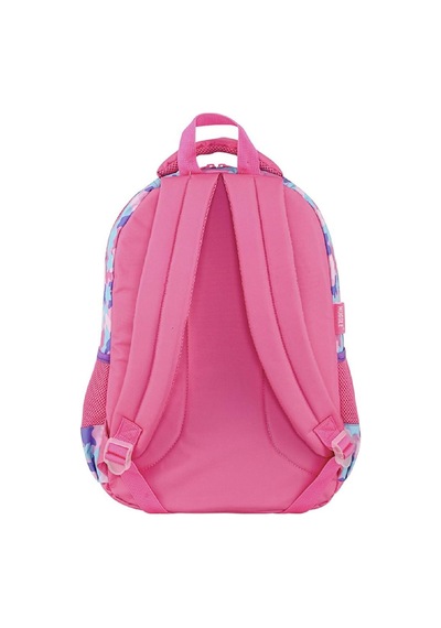 Muggle 3 Bölmeli Girl Power Okul Sırt Çantası Pembe Mu-9015 Pembe