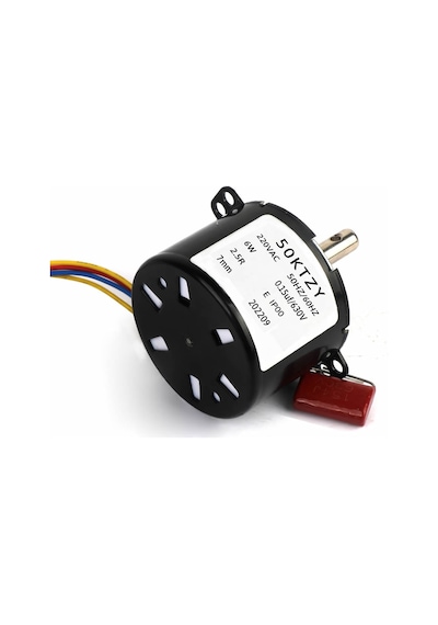 50ktyz 2.5 Rpm AC Motor Kuluçka Viyol Çevirme 220V Senkron Metal