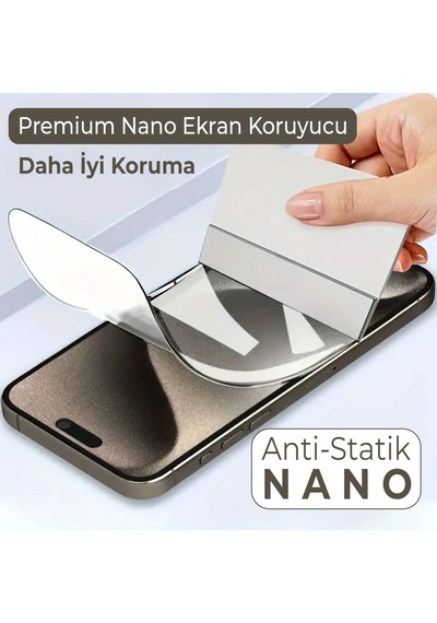 Xiaomi Mi Note3 Uyumlu Nano Ön - Arka 360 Full Kaplama Hd Ekran Koruyucu Darbe Emici - Maxxpro 19583087