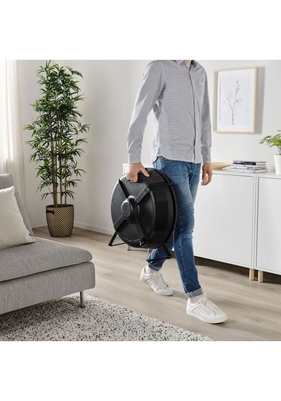 Ikea Starkvınd Hava Temizleyici, Siyah, 19x53x51 Cm, Gaz Temizleme Filtresiz