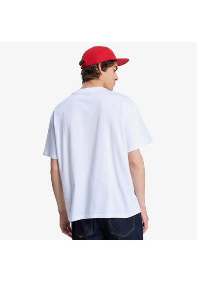 Quiksilver Dna Clicker Erkek Beyaz T-shirt Eqyzt08207