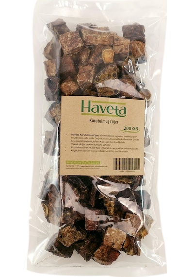 Haveta Kurutulmuş Dana Ciğer 200 G