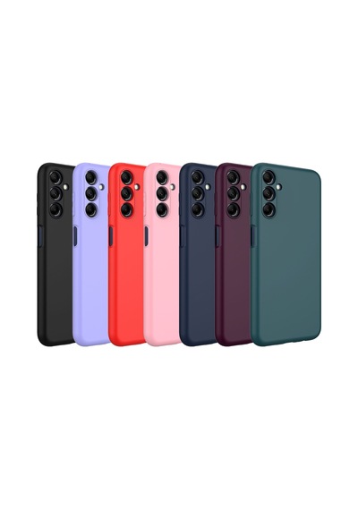 Zore Galaxy M14 Kılıf Nvth Mara Lansman Kapak - Lila