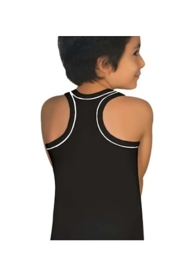 Tutku Erkek Çocuk Siyah Spor Atlet 6'lı Paket 0130 Siyah
