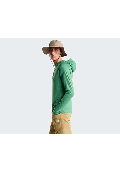 The North Face M Sunriser Hoodie Erkek Outdoor Uzun Kollu Tişört Nf0a8bn8g571mavi Mavi