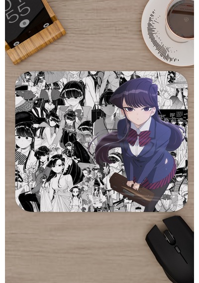 Komi Can't Communicate Dikişli Kauçuk Oyuncu Mousepad V2 - 22x18 Gaming Mouse Pad