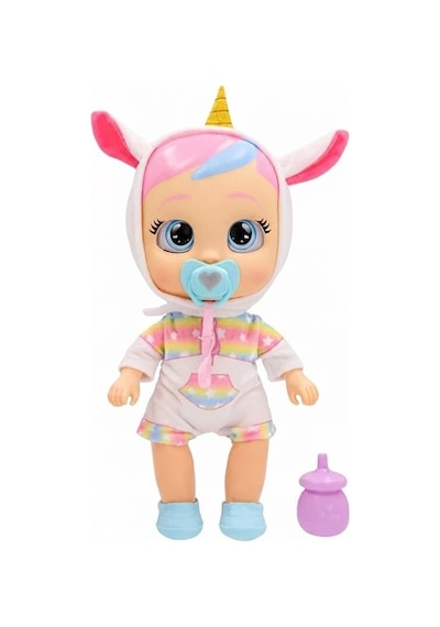 Ağlayan Bebek - İlk Adımlarını Atar Işıklı Ve Sesli Oyuncak Bebek 30 Cm Emzikli Ve Biberonlu Bebek 74936531